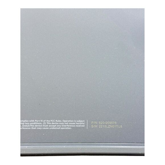 LOGI LOGITECH Folio Touch for APPLE iPad CASE iPad PRO 11 Have Stain In Back - Picture 5 of 6